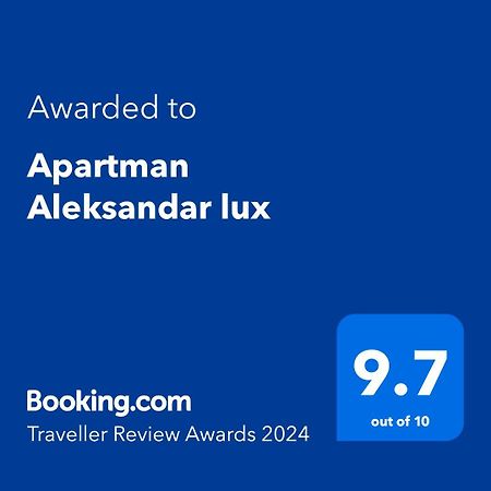 Apartman Aleksandar Lux Palić Zewnętrze zdjęcie